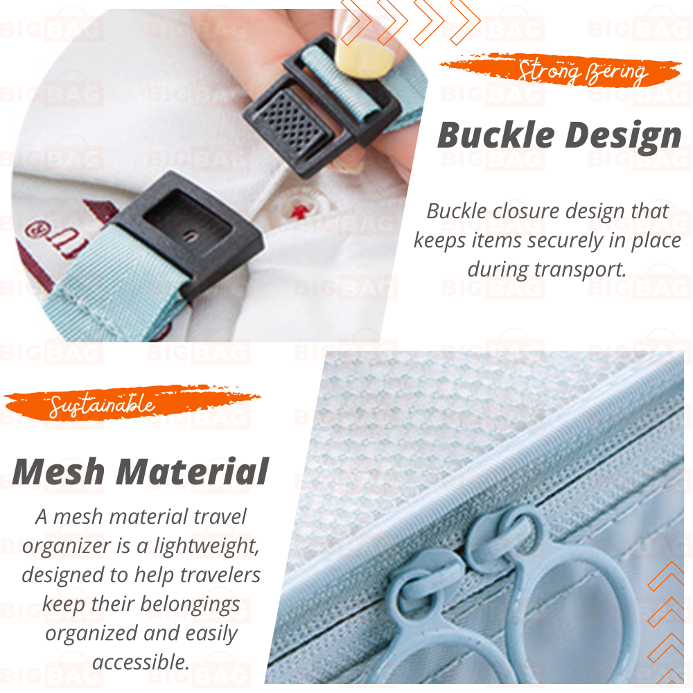 7/8/9/10 In 1 Set Travel Organizer Bag