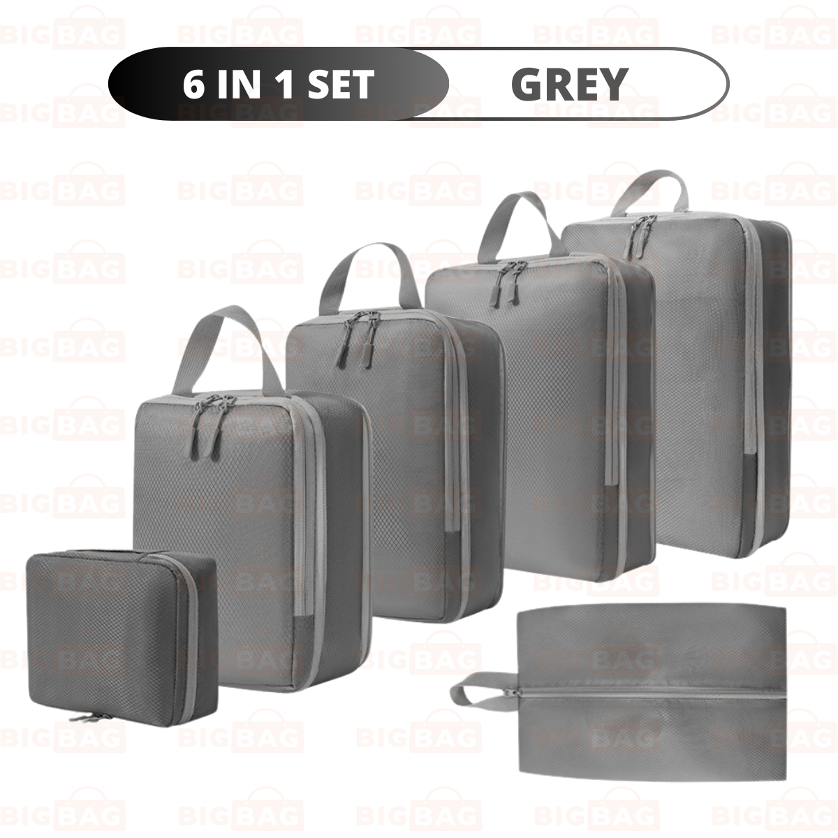 4/6Pcs Set Compression Organizer Bag