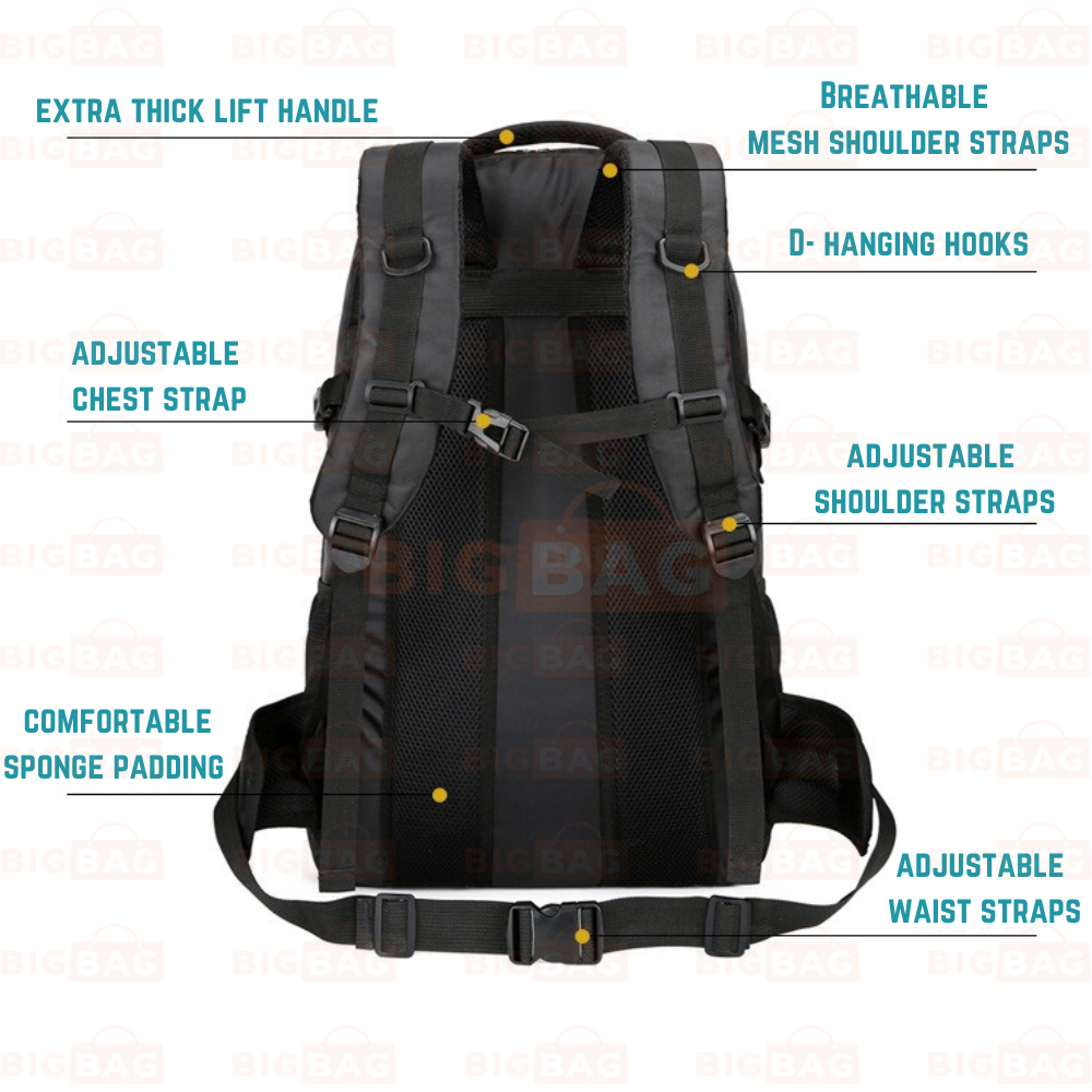 60L Travel Bagpack
