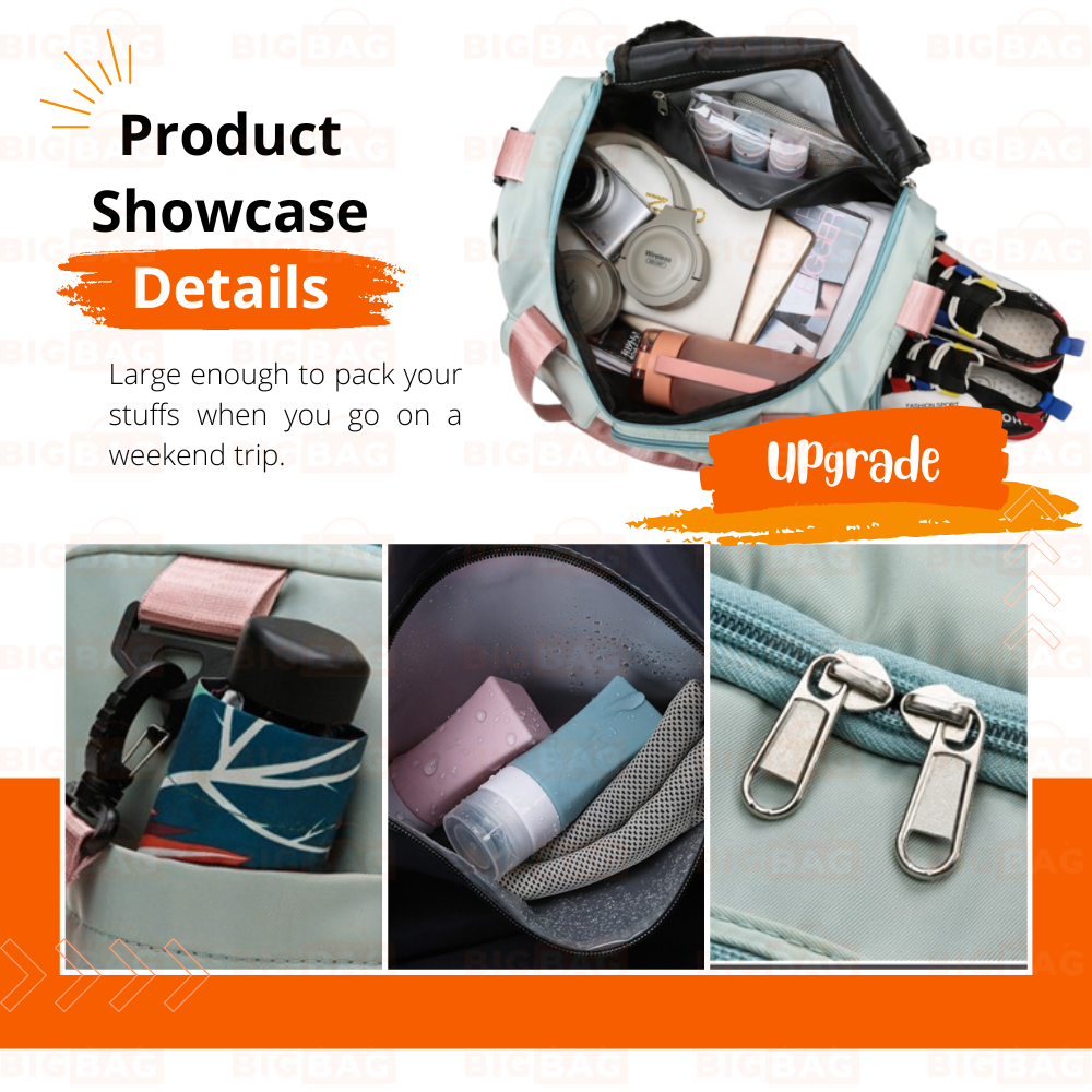 Multi Compartment Travel Bag