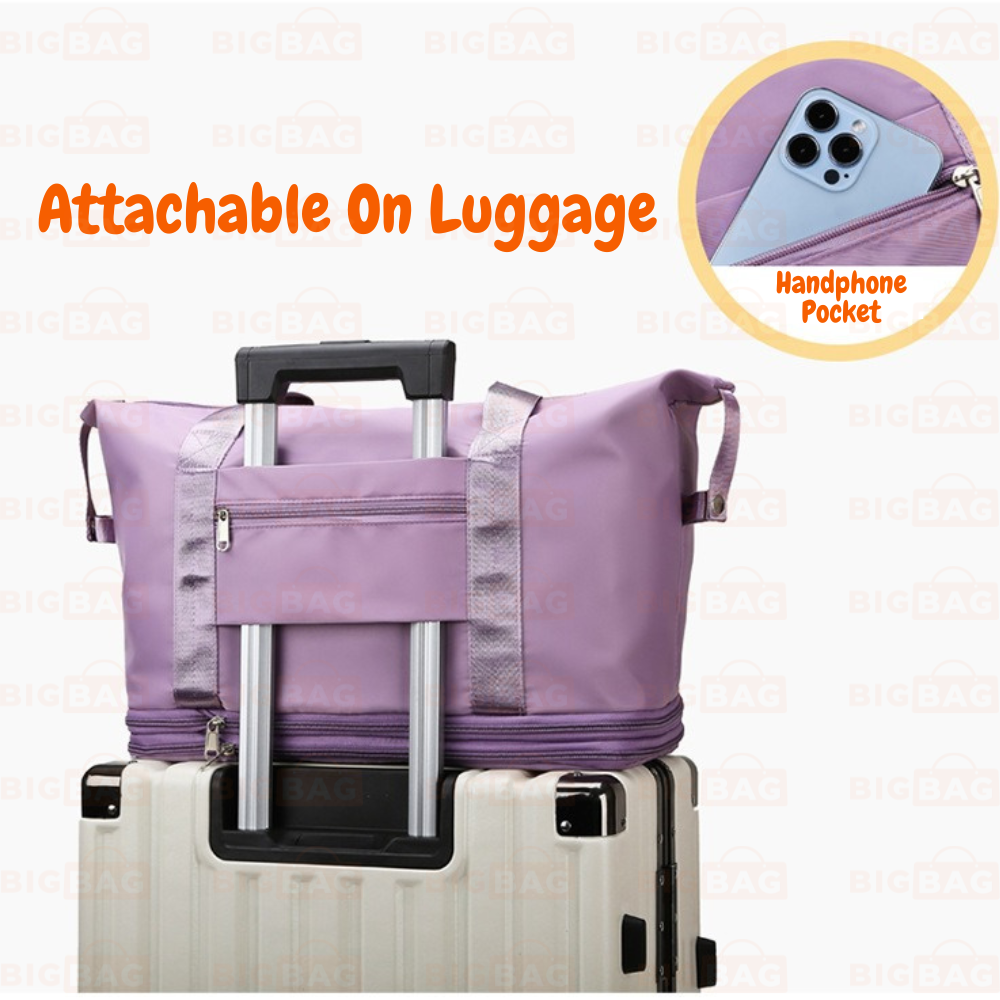 2 Layers Expandable Bag