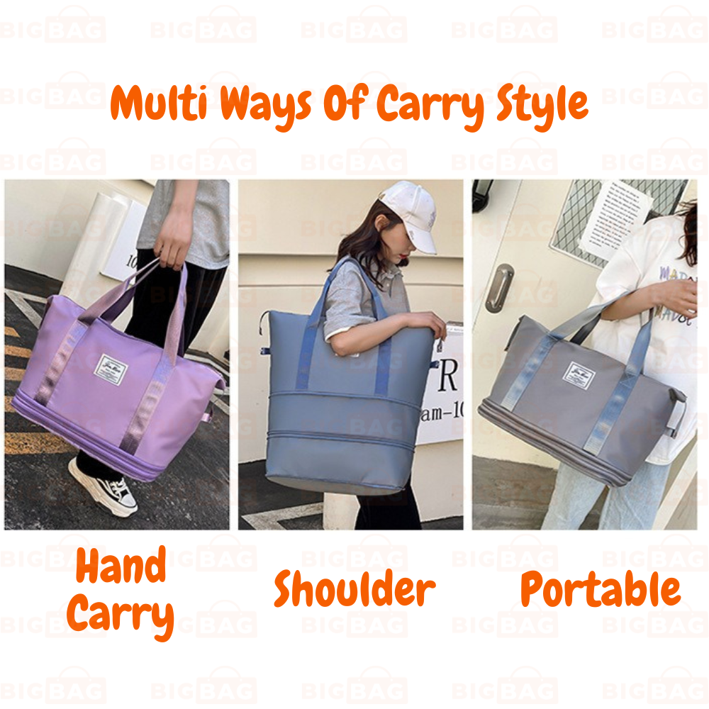 2 Layers Expandable Bag