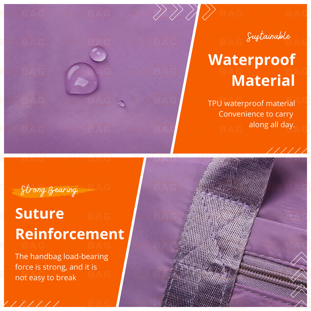 Foldable + Expandable Travel Bag