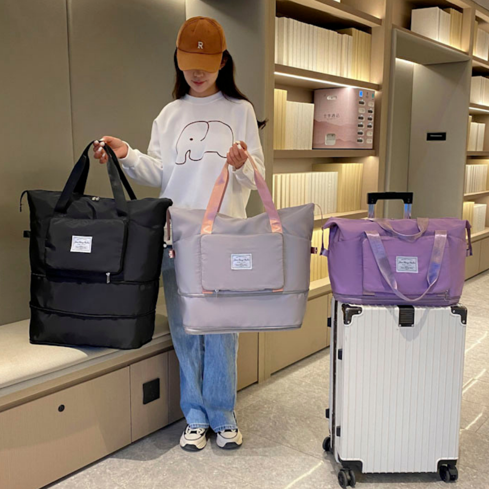 Foldable + Expandable Travel Bag