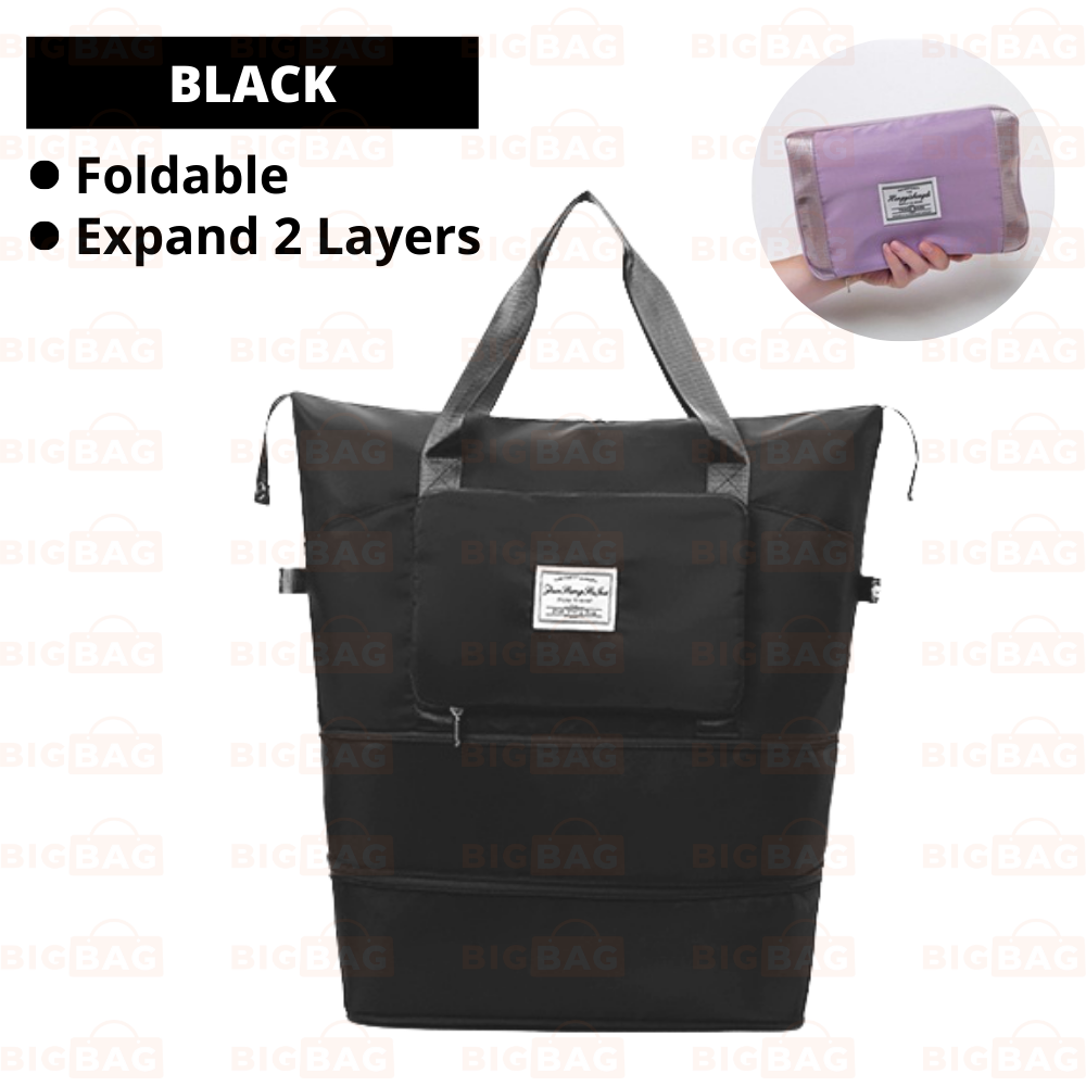 Foldable + Expandable Travel Bag