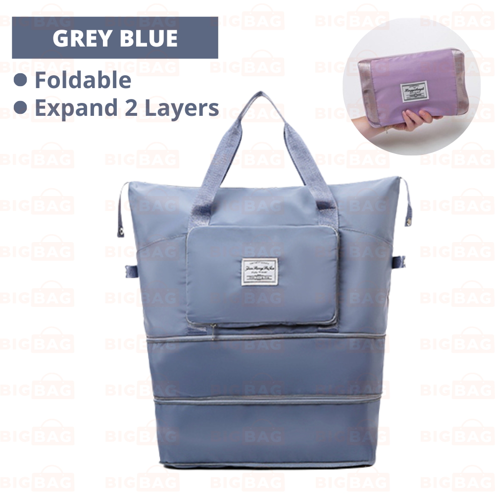 Foldable + Expandable Travel Bag