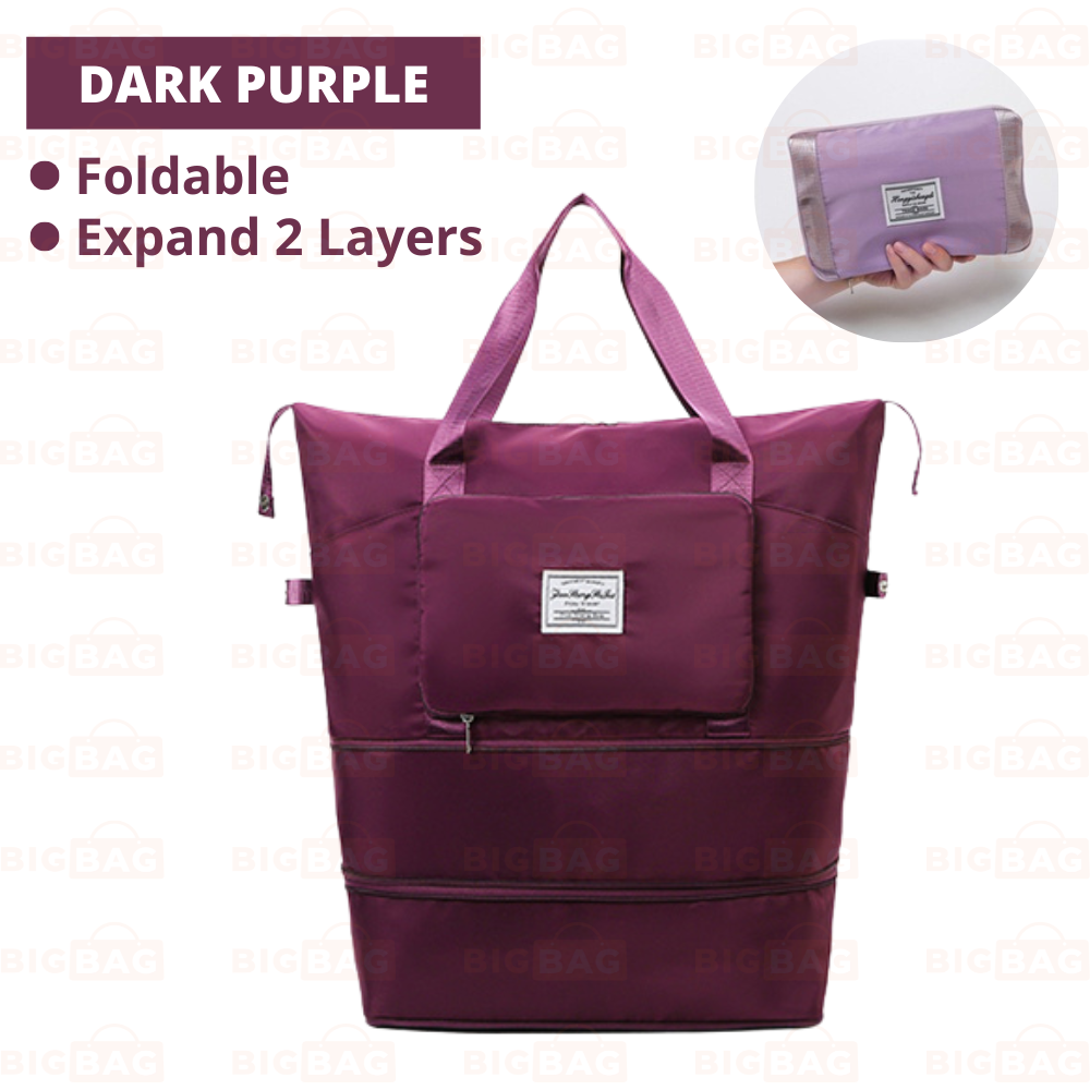 Foldable + Expandable Travel Bag