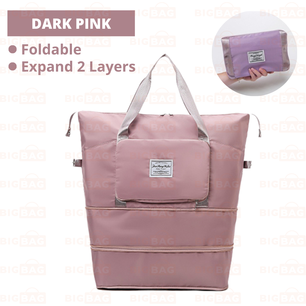 Foldable + Expandable Travel Bag