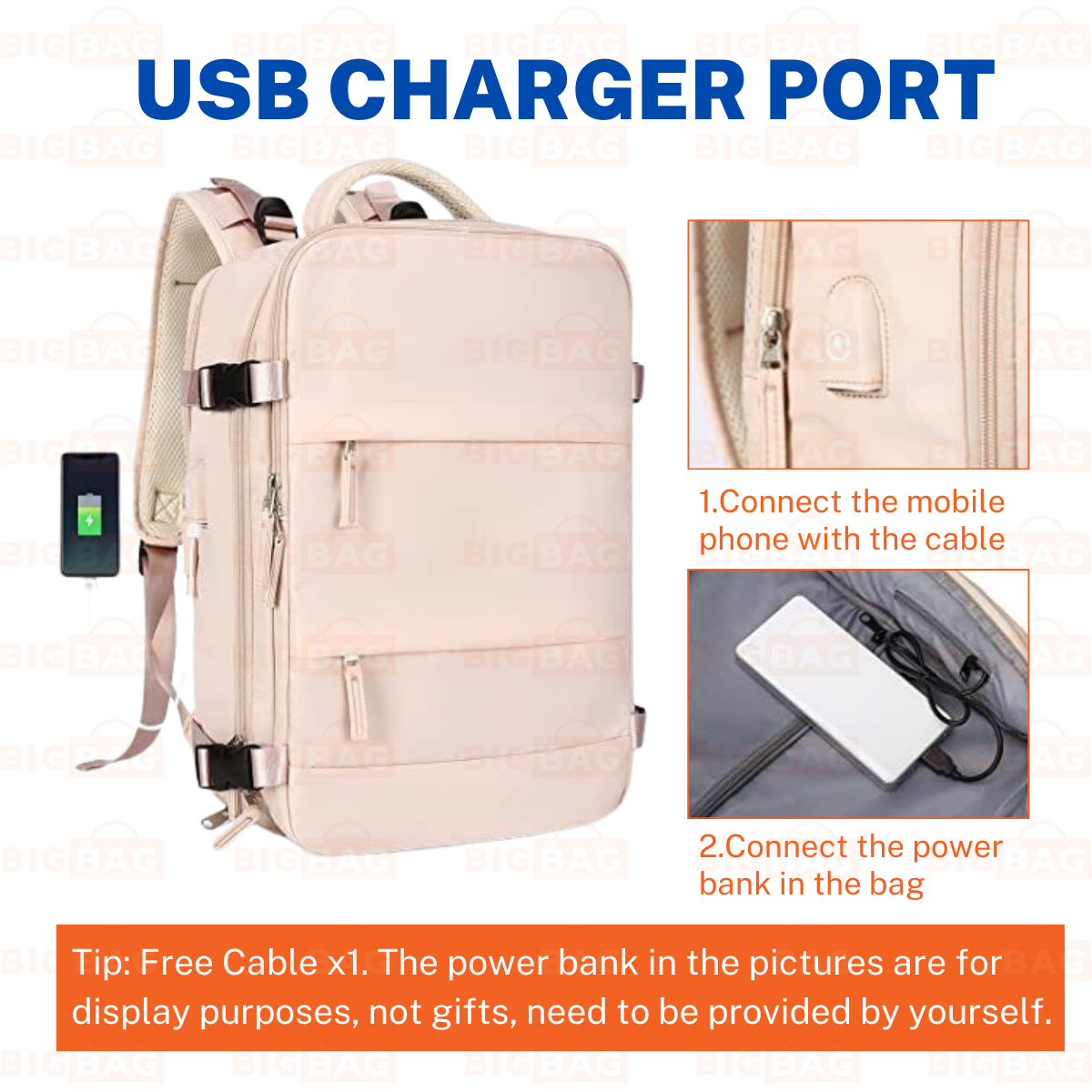 Large Capacity Laptop  Backpack