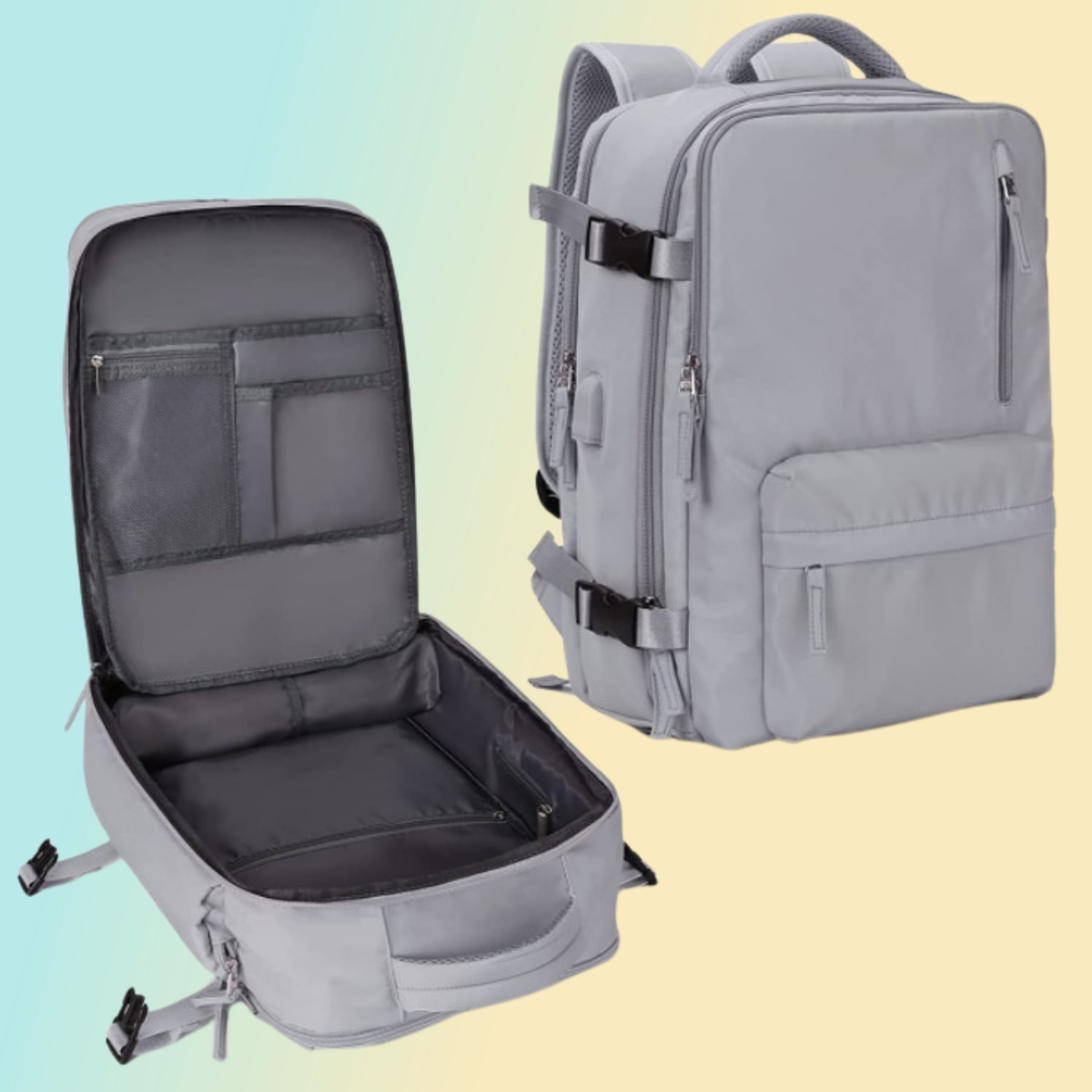Multi Compartment Laptop Backpack