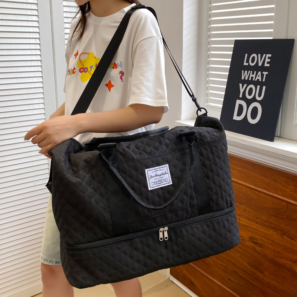 Travel Bag With Shoe Compartment