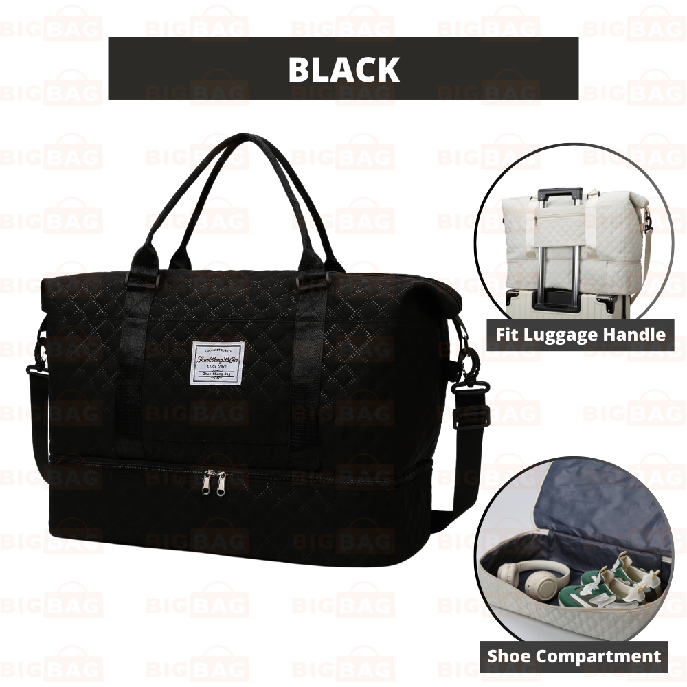 Travel Bag With Shoe Compartment
