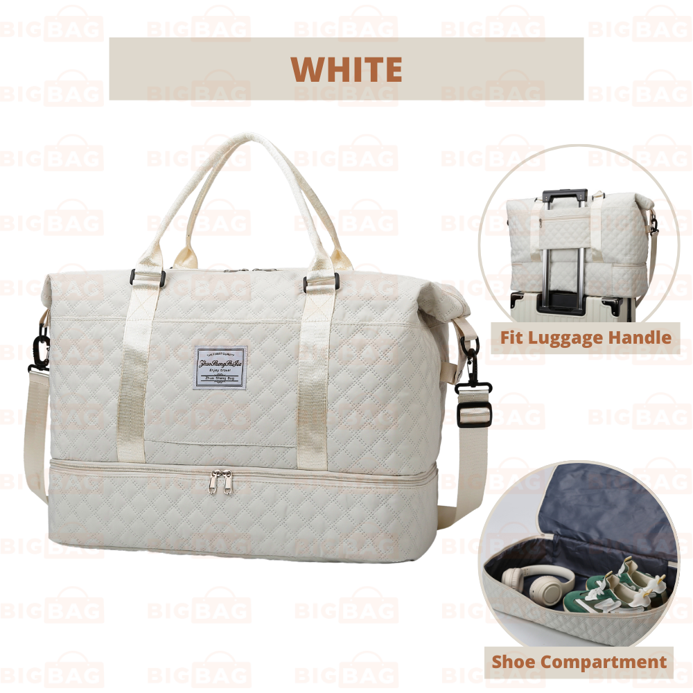 Travel Bag With Shoe Compartment