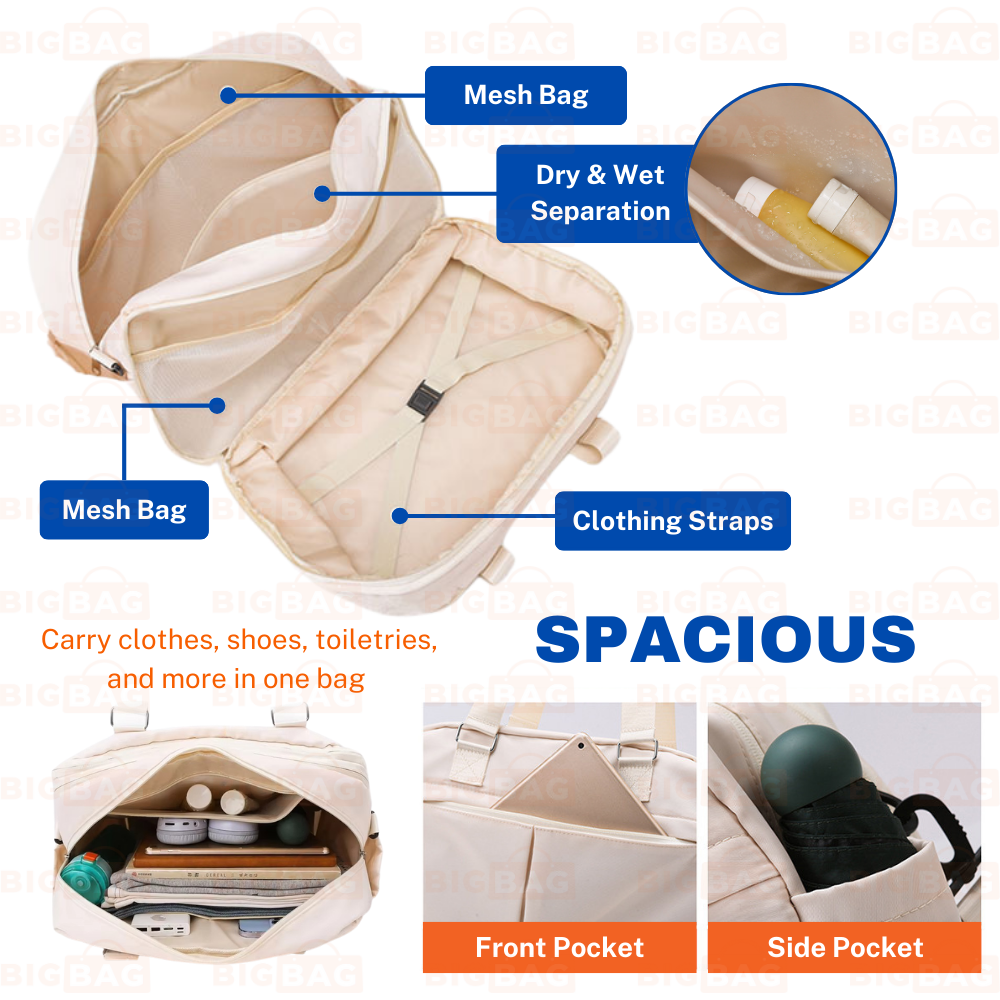 Expandable Weekender Bag