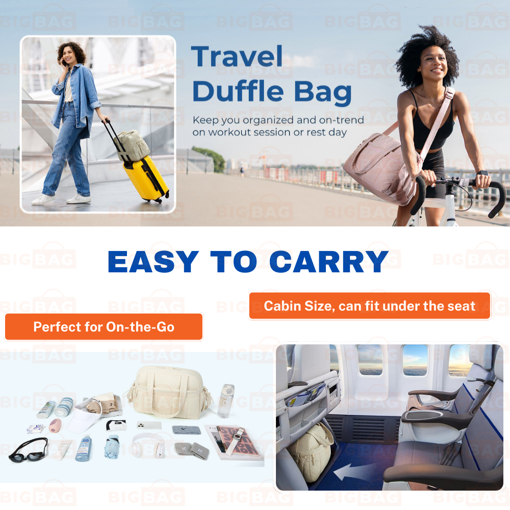 Puffy Duffel Bag