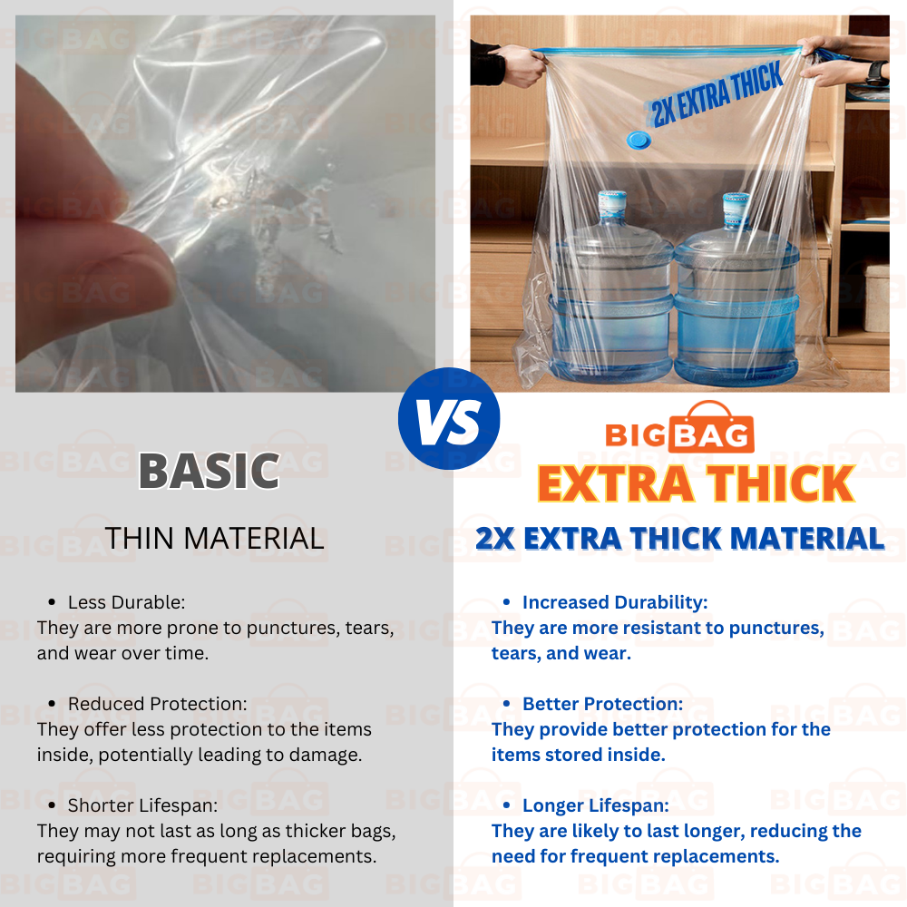 Vacuum Bag Clothes