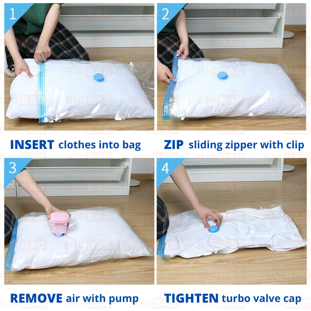 Vacuum Bag Clothes