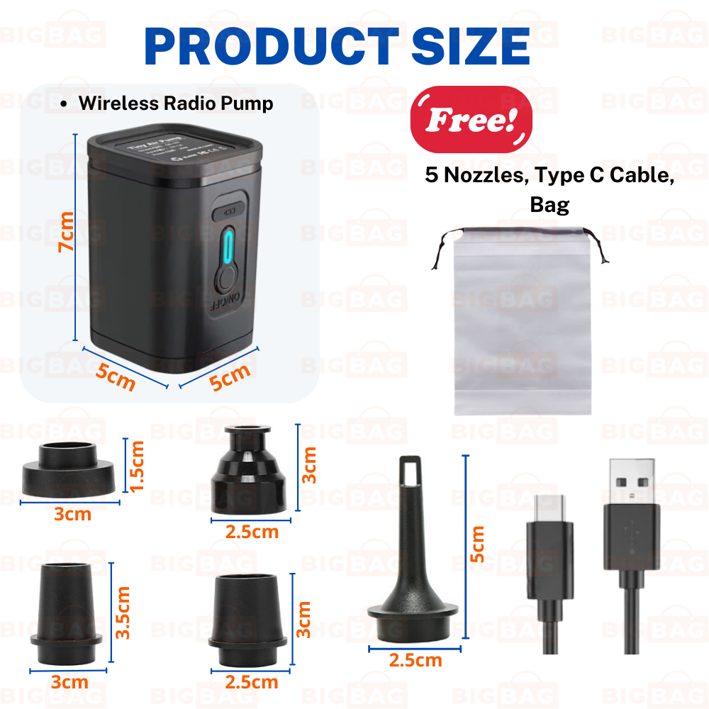 Wireless Vacuum Pump