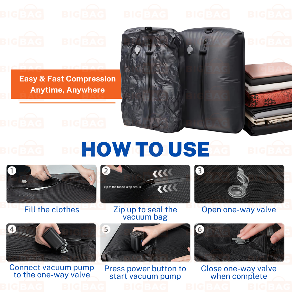 Vacuum Compression Storage Bag