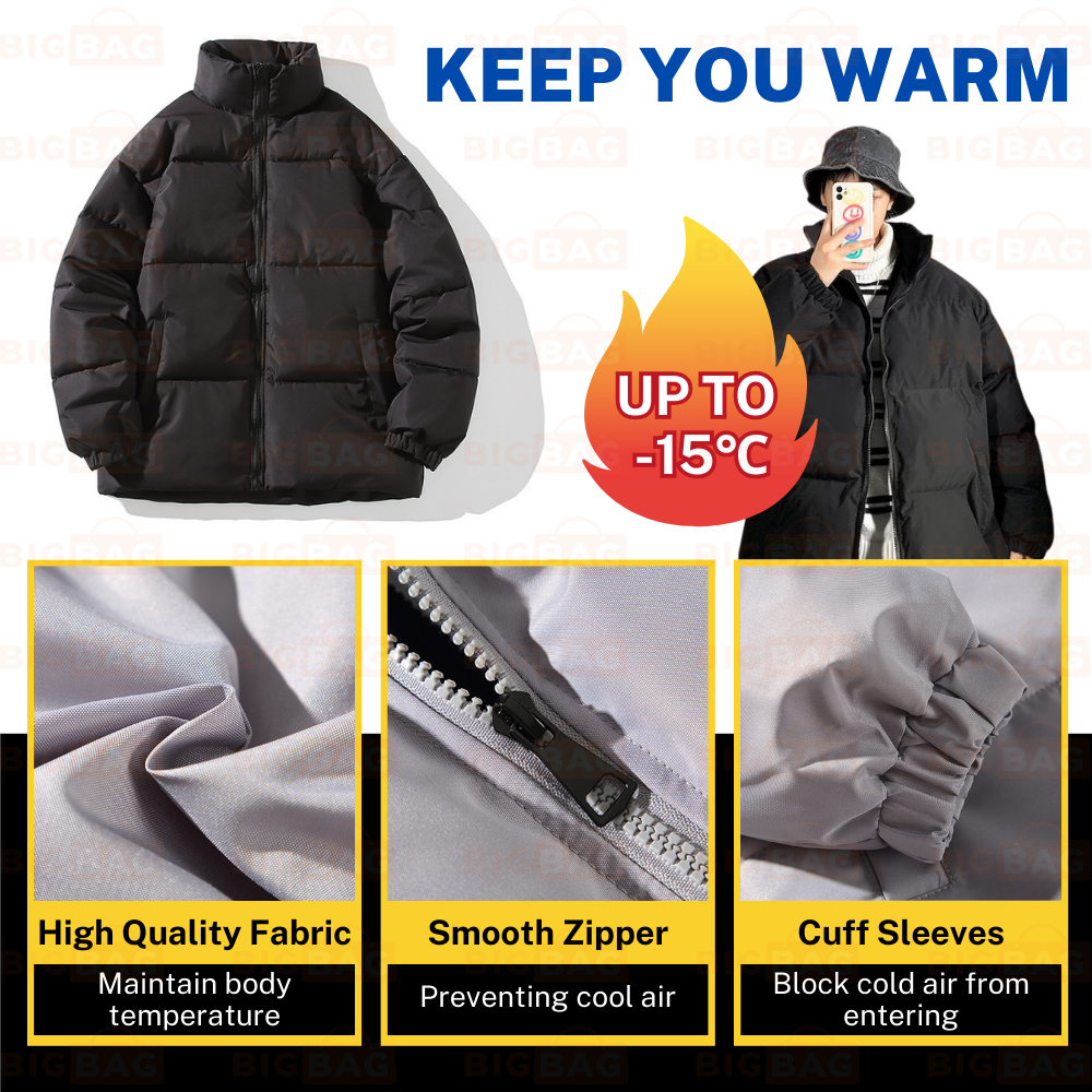 Winter Down Jacket Men
