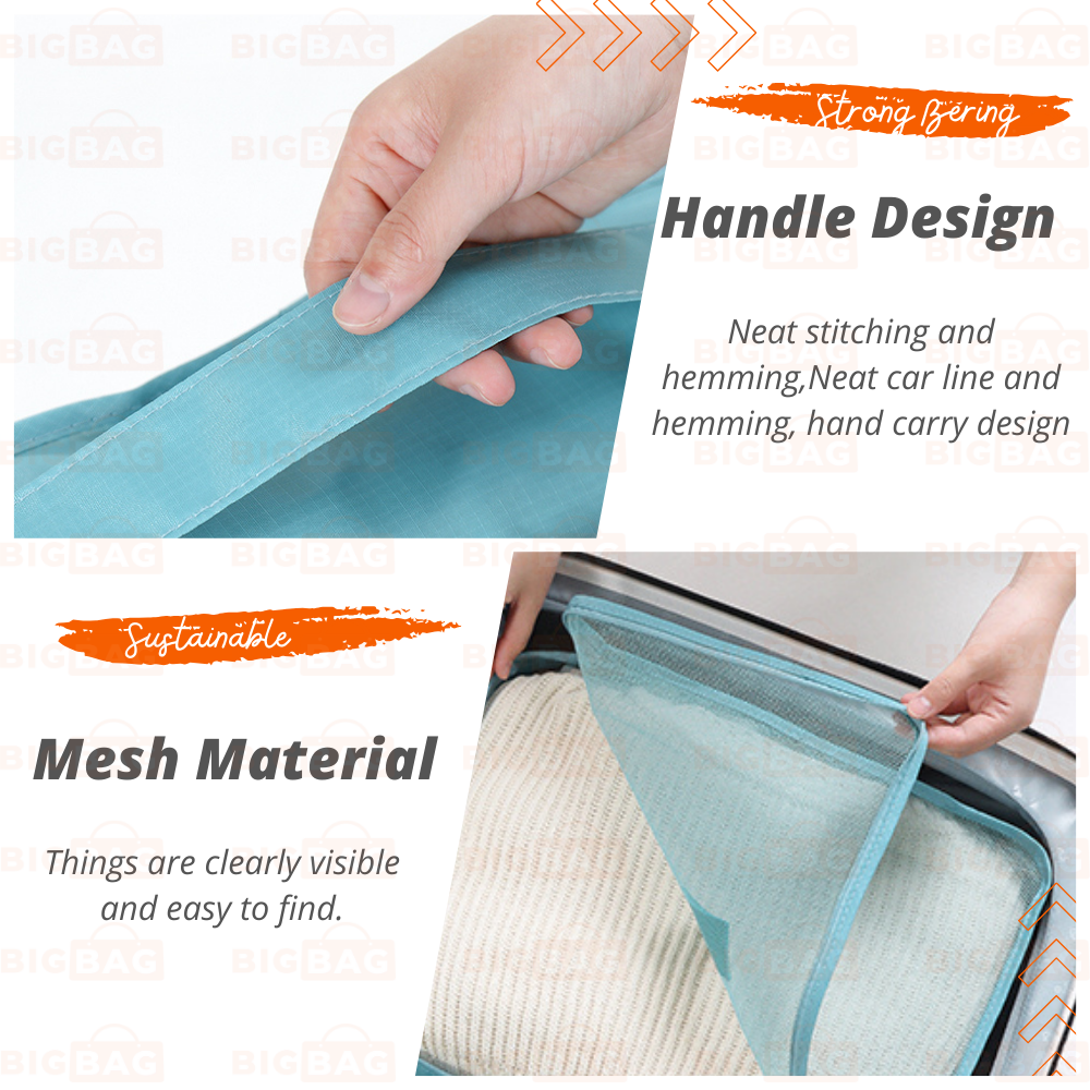 6 In 1 Travel Organizer Bag Set