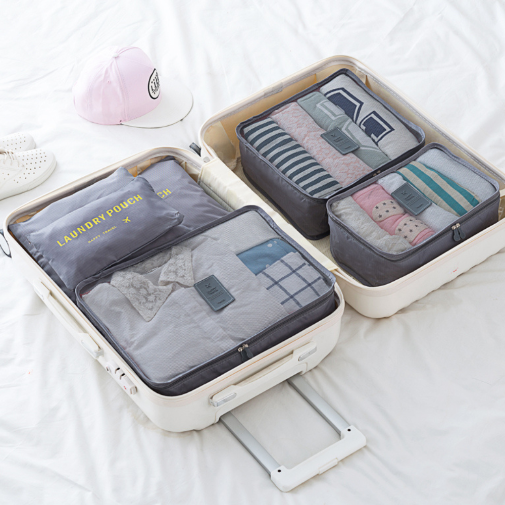 6 In 1 Travel Organizer Bag Set
