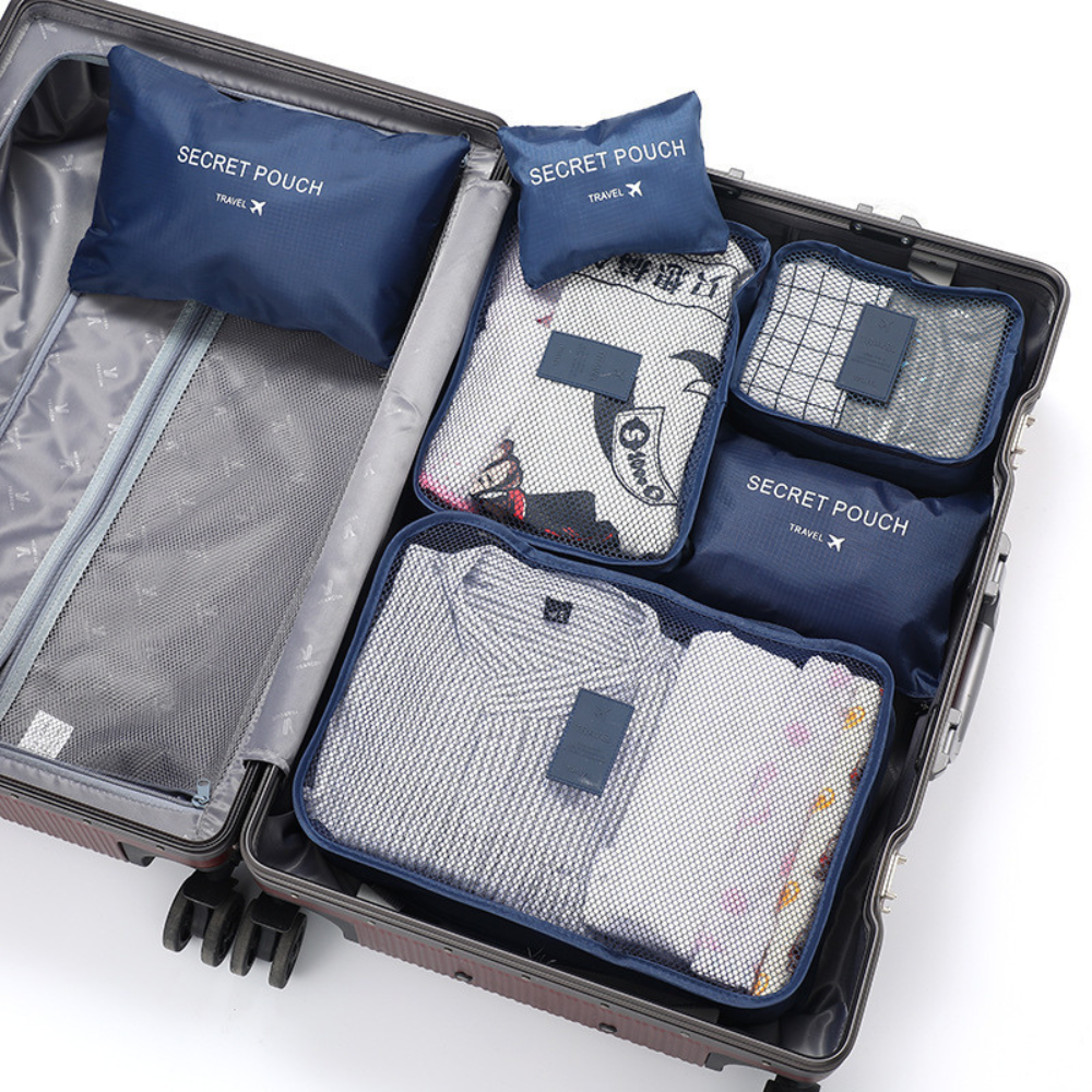 6 In 1 Travel Organizer Bag Set