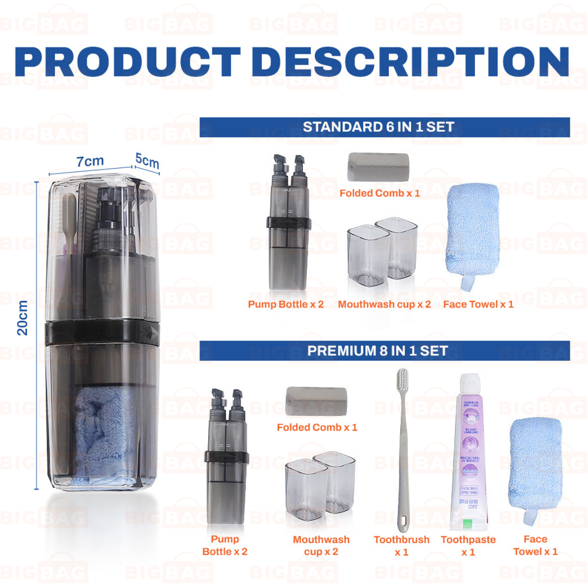Toothbrush Case Set