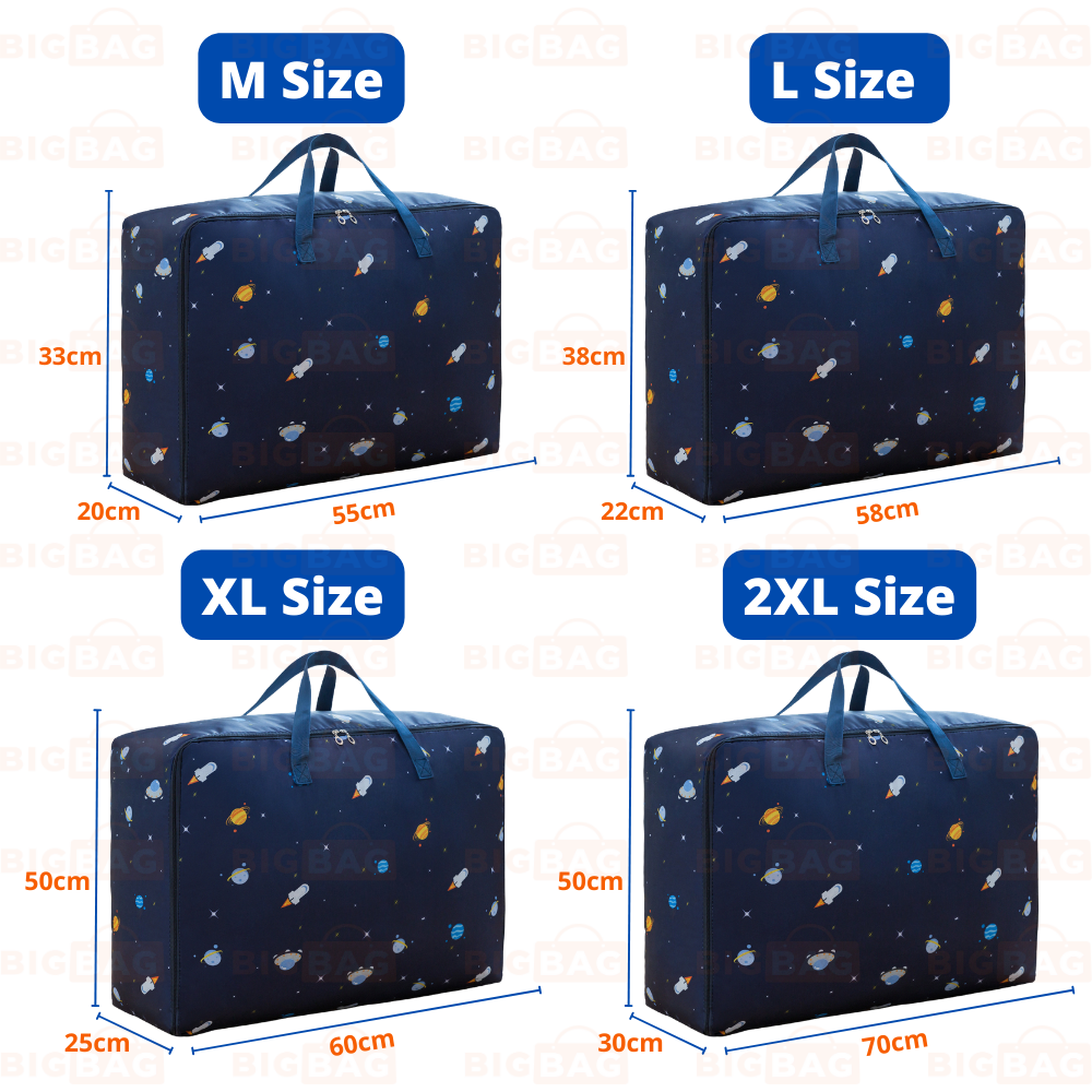 Bedsheet Quilt Storage Bag