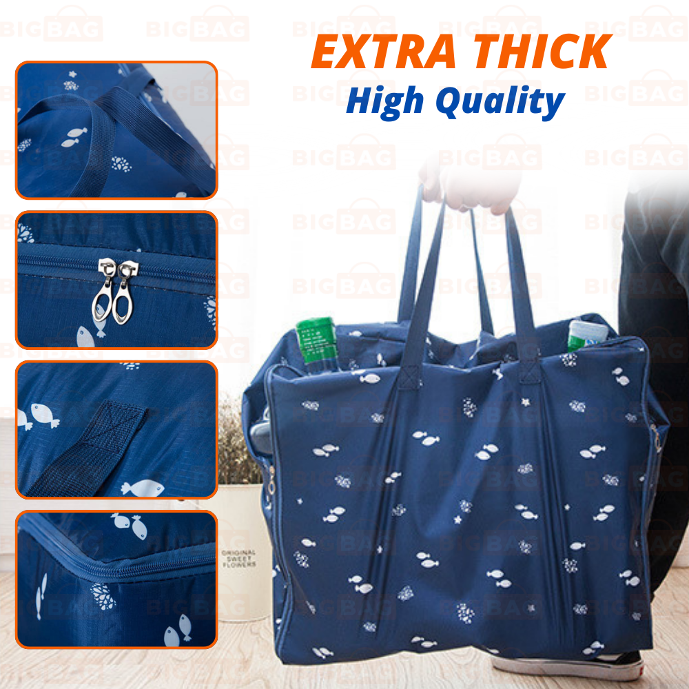 Bedsheet Quilt Storage Bag