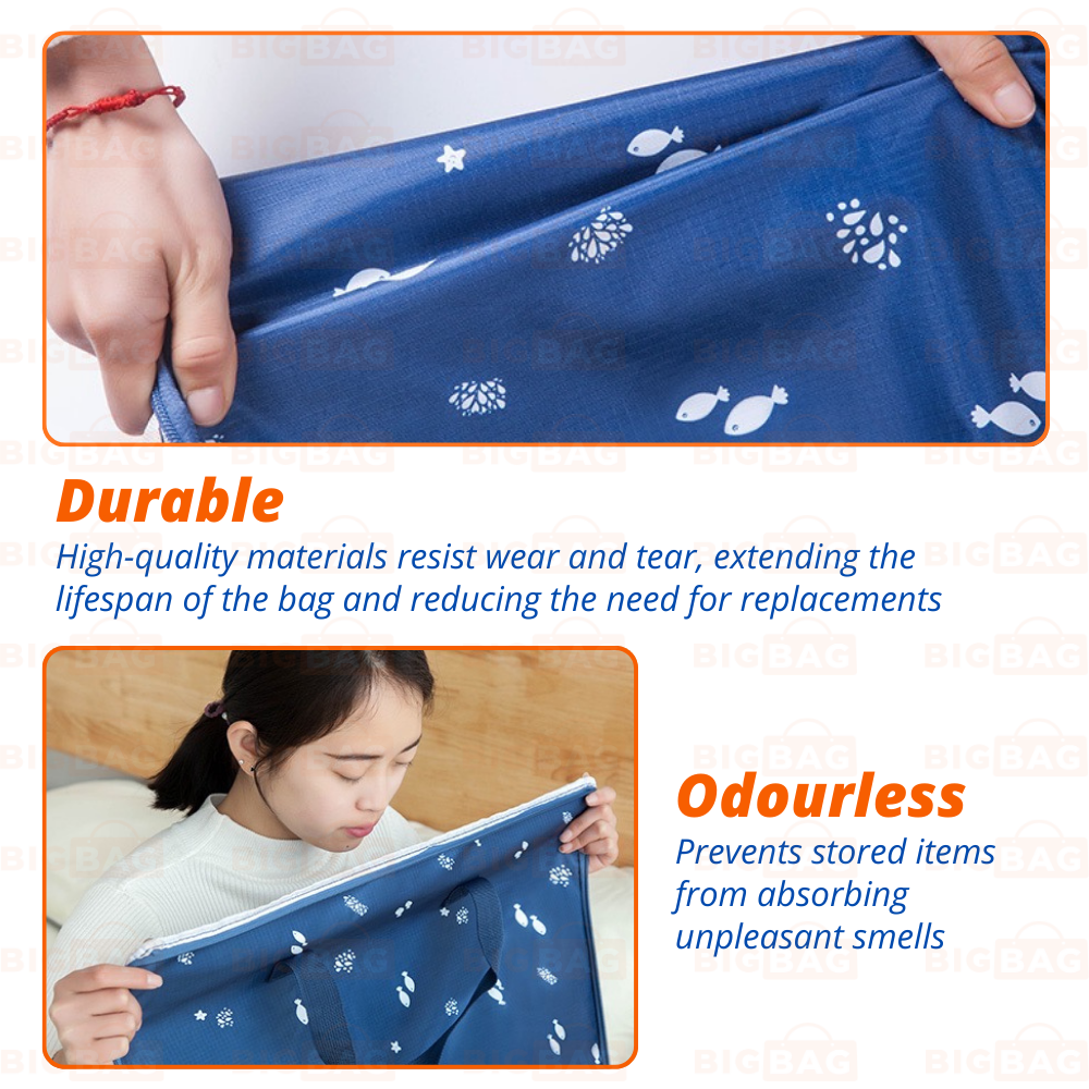 Bedsheet Quilt Storage Bag