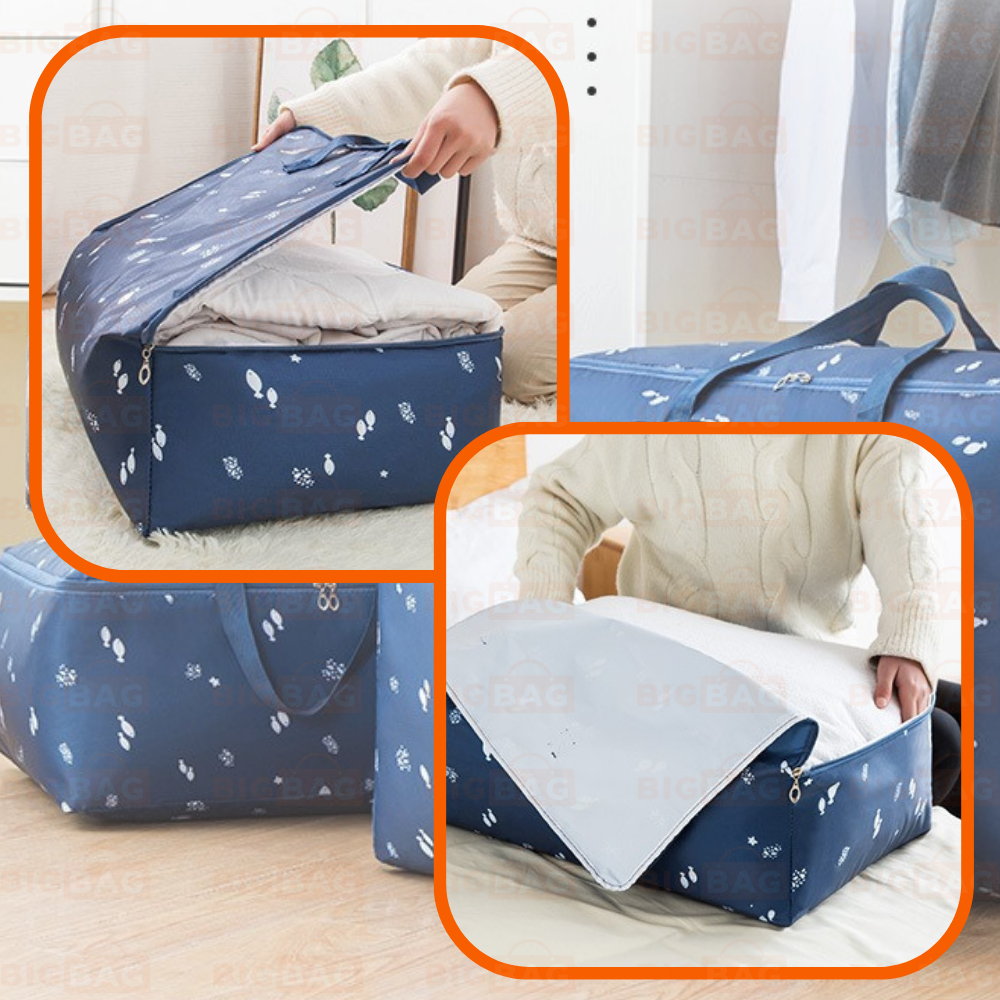 Bedsheet Quilt Storage Bag
