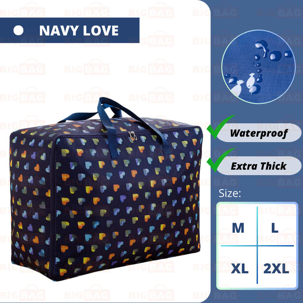 Bedsheet Quilt Storage Bag