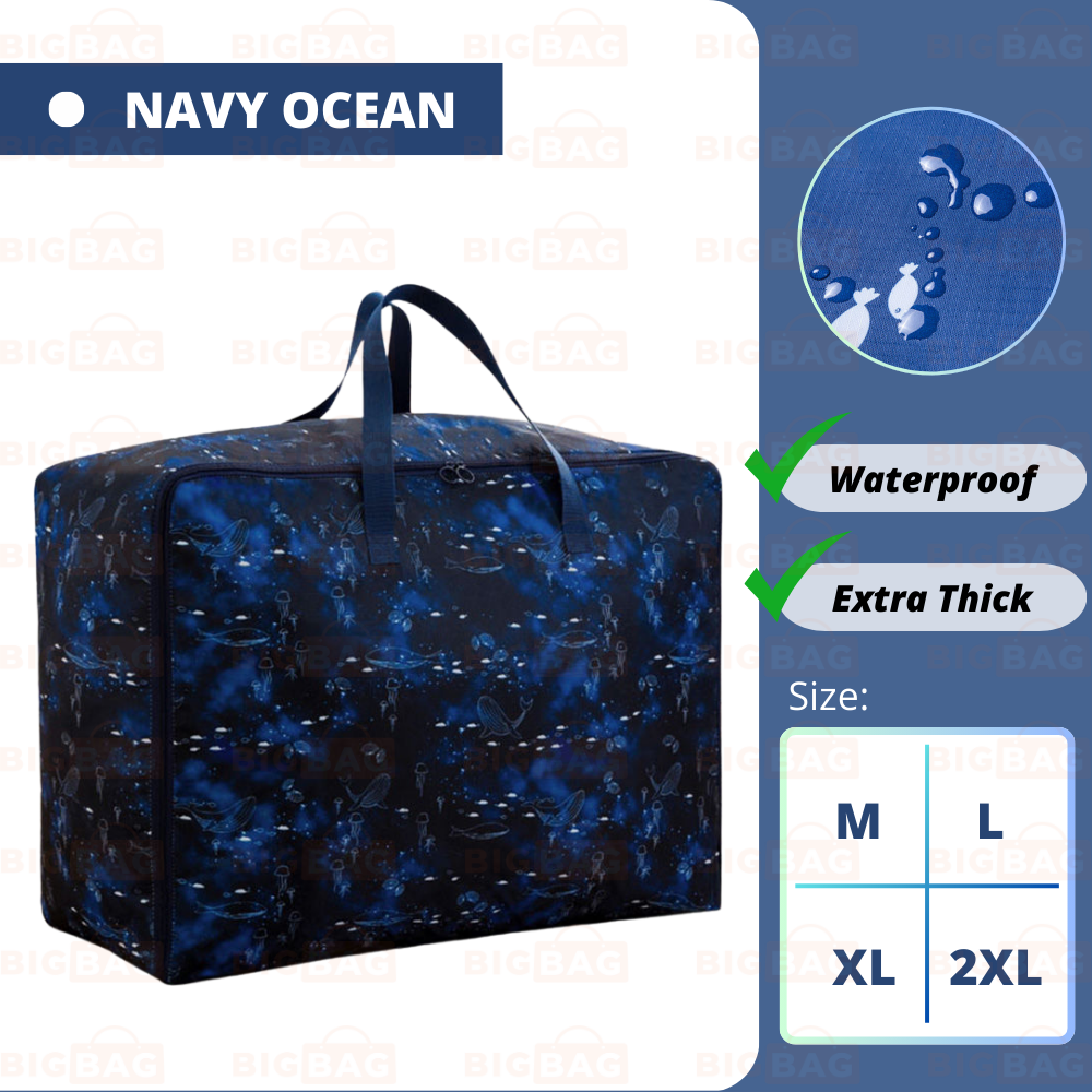 Bedsheet Quilt Storage Bag