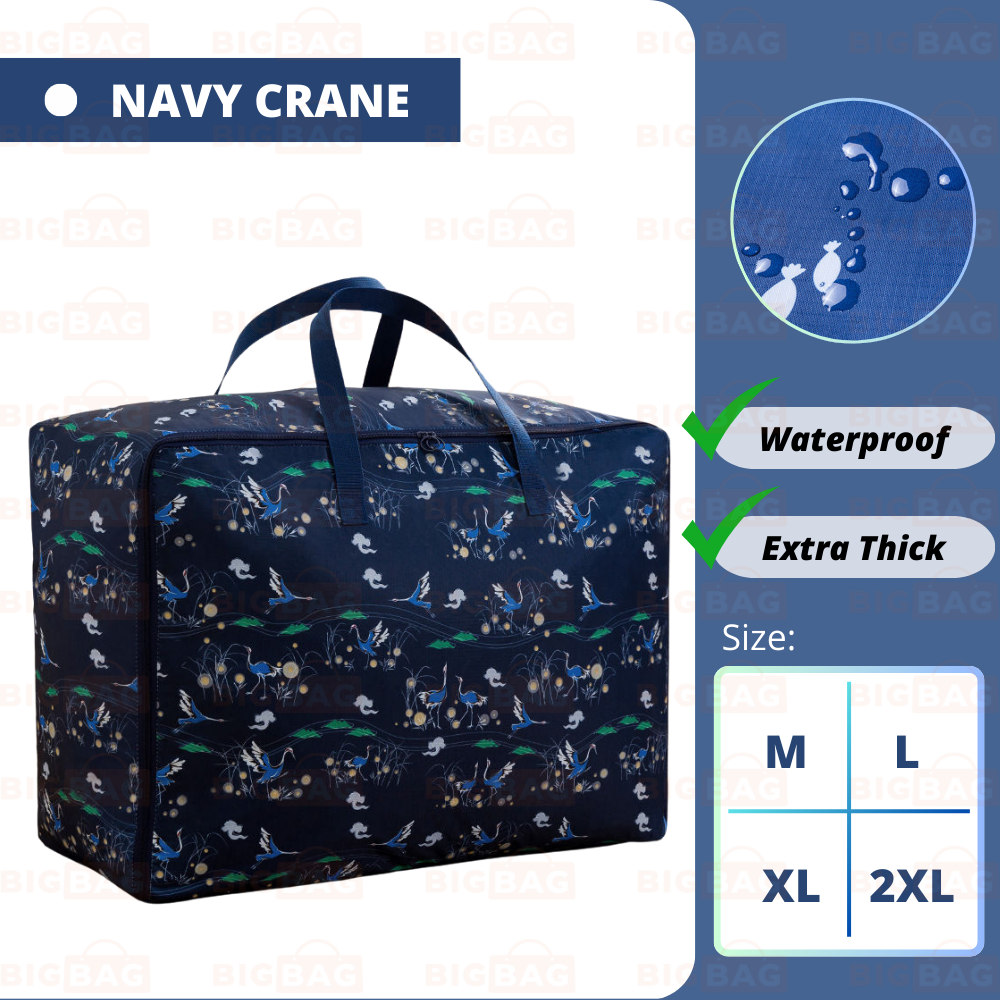 Bedsheet Quilt Storage Bag