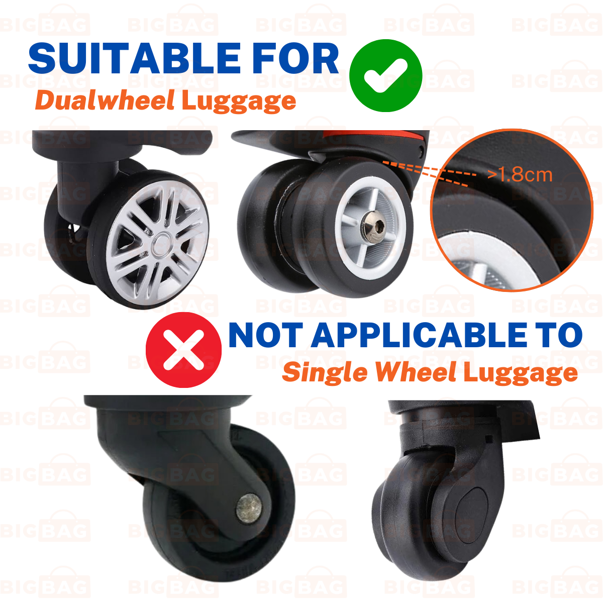 Luggage Wheel Cover