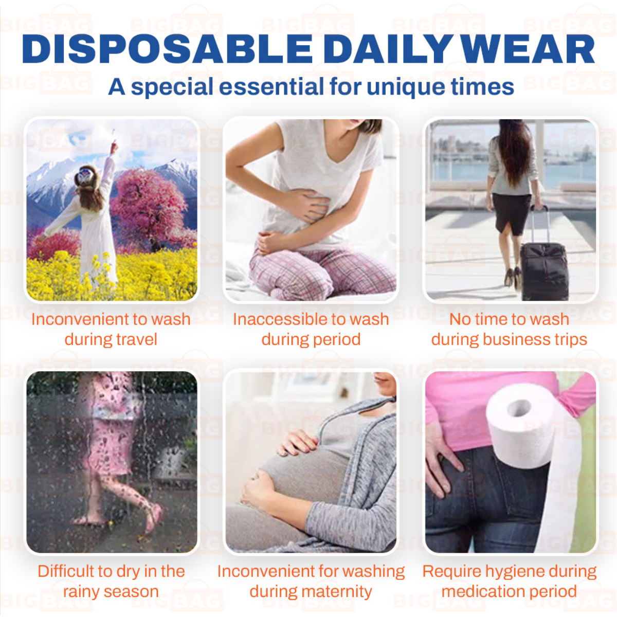 Disposable Panties Woman